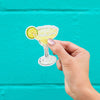 Margarita Vinyl Sticker, Margarita Decal, Laptop Sticker, Water Bottle Decal, Tequila Cocktail, Mexico Bachelorette Party Favor