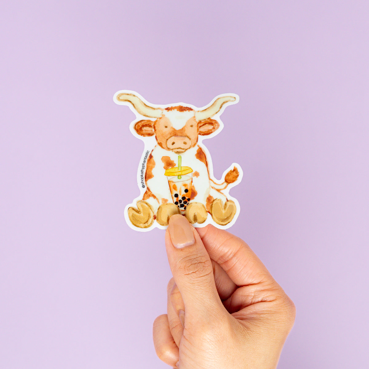 kathyphantastic: watercolor illustrated stickers, magnets & stationery
