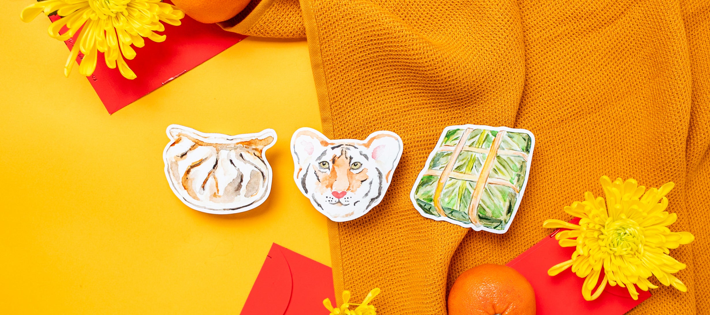 kathyphantastic: watercolor illustrated stickers, magnets & stationery