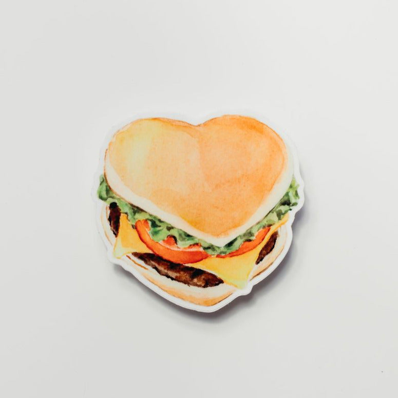 heart hamburger