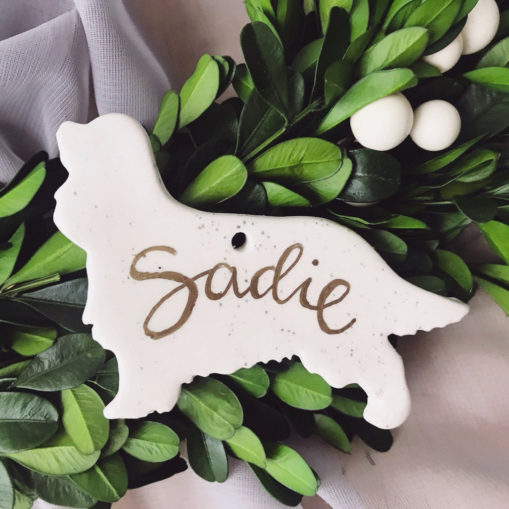Cavalier Personalized Dog Ornament