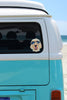 Goldendoodle Vinyl Decal, Golden Doodle Dog Car Decal, Labradoodle Vinyl Sticker