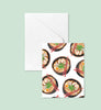 Ramen Note Card Set, Ramen Noodle Greeting Cards, Asian Noodles Stationery Set, Note Card