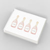 Rosé Champagne Watercolor Notecard Set of 6